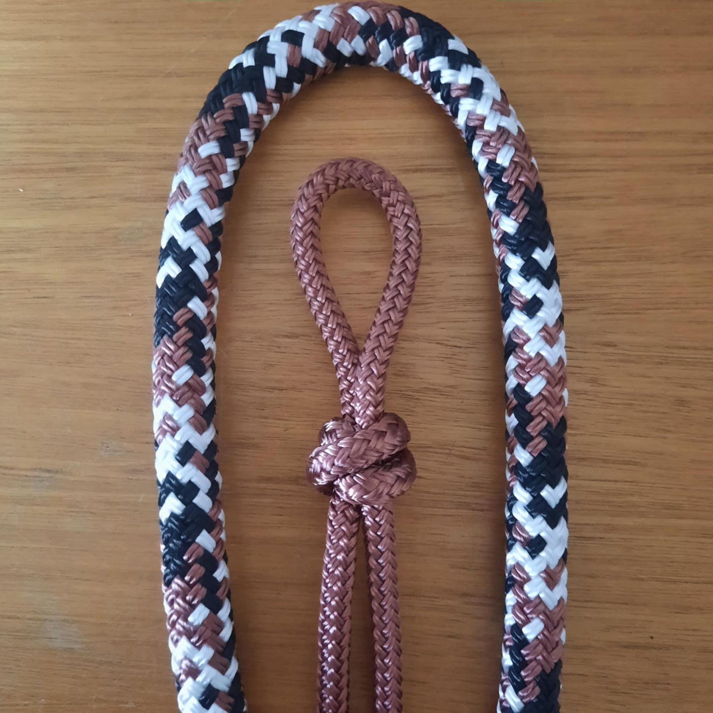 Earthen on Brown Headstall & 12ft Lead Combo