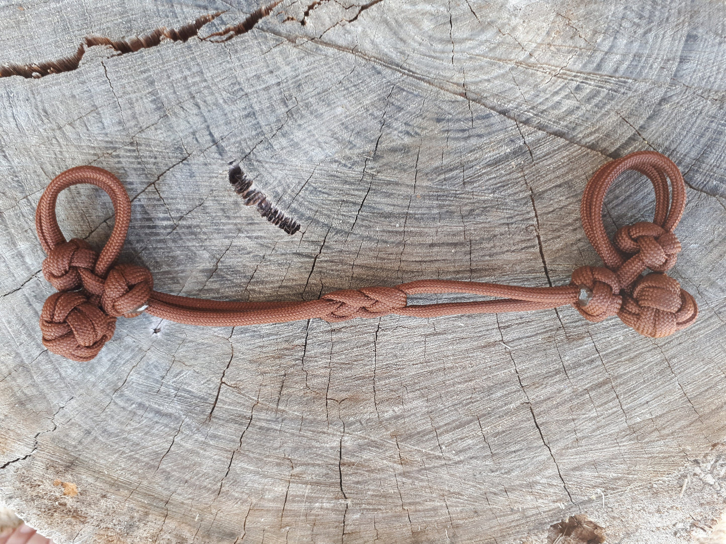 Bit Hobble for Snaffle Bit