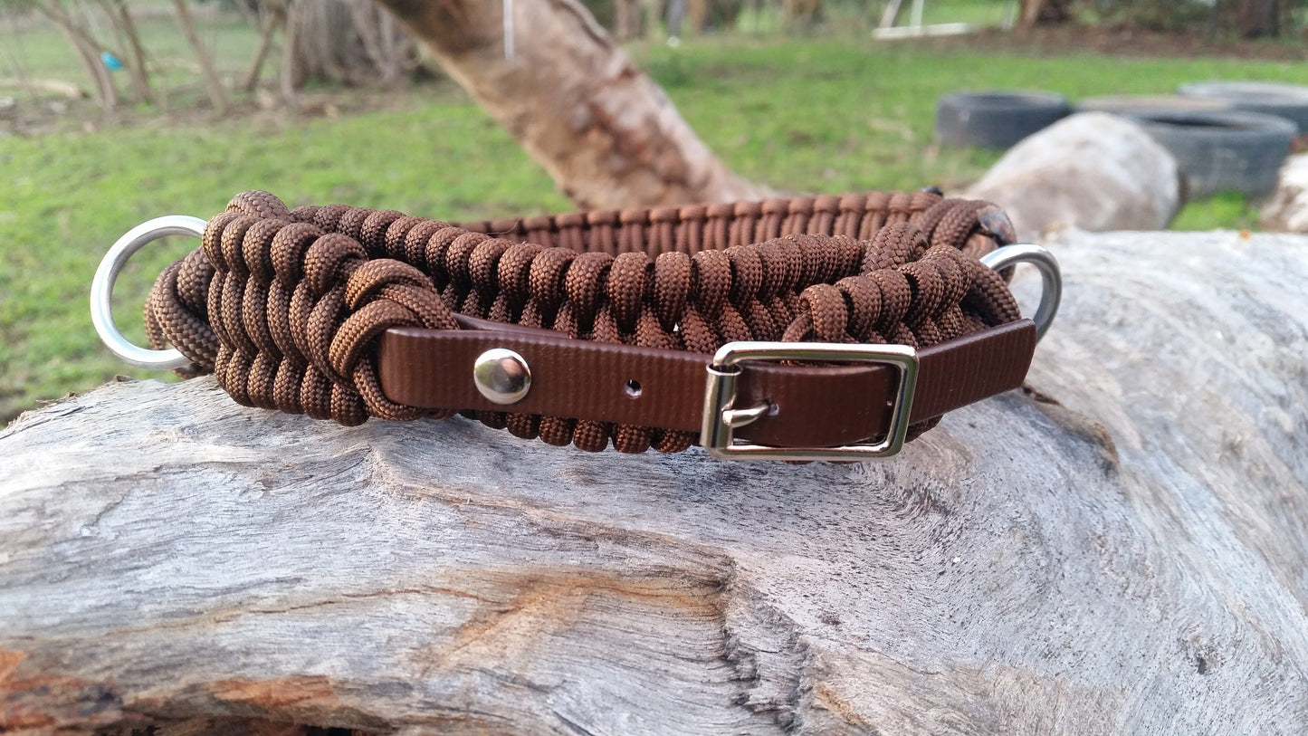 Evolve Bitless Noseband in Dark Brown
