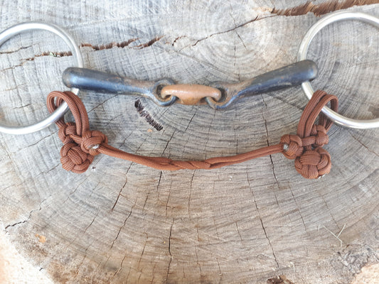 Bit Hobble for Snaffle Bit