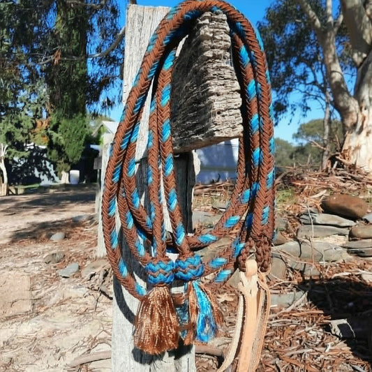 Braided Paracord Split Reins