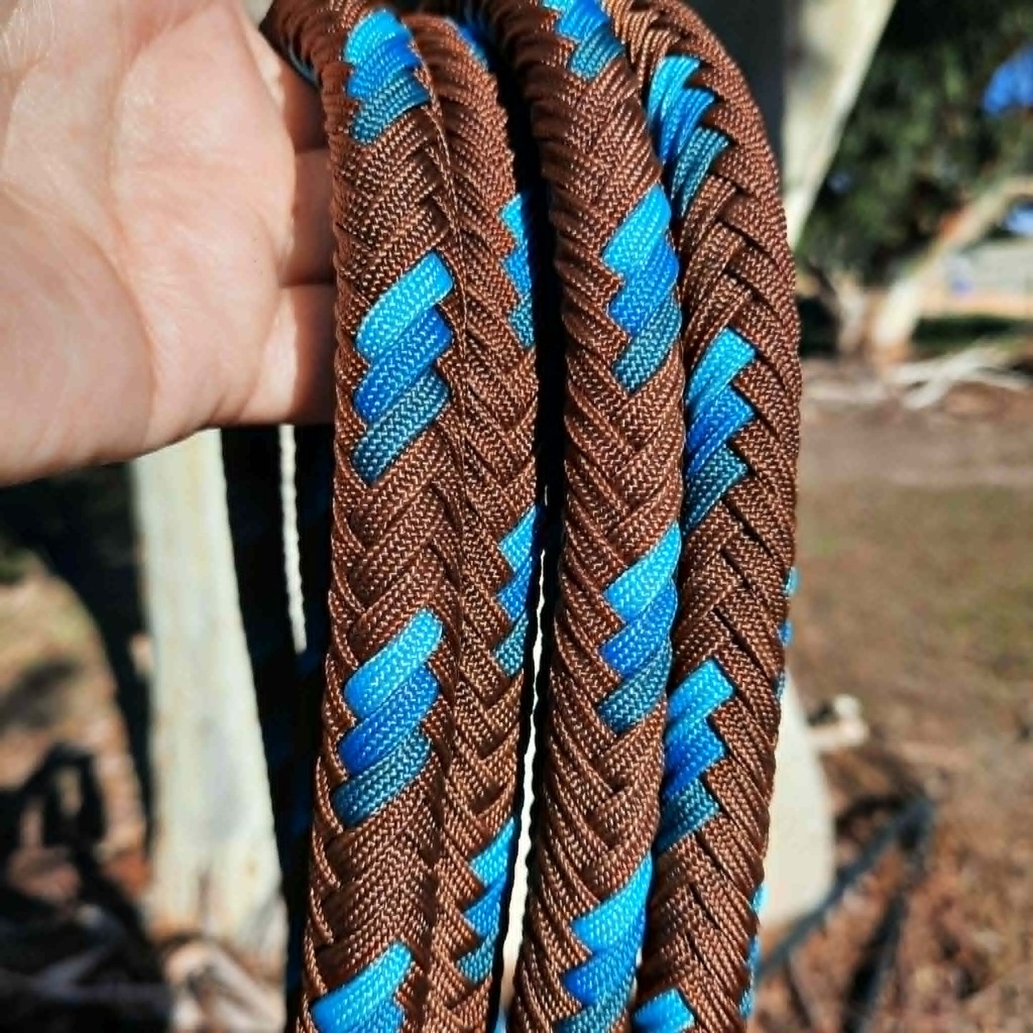 Braided Paracord Split Reins