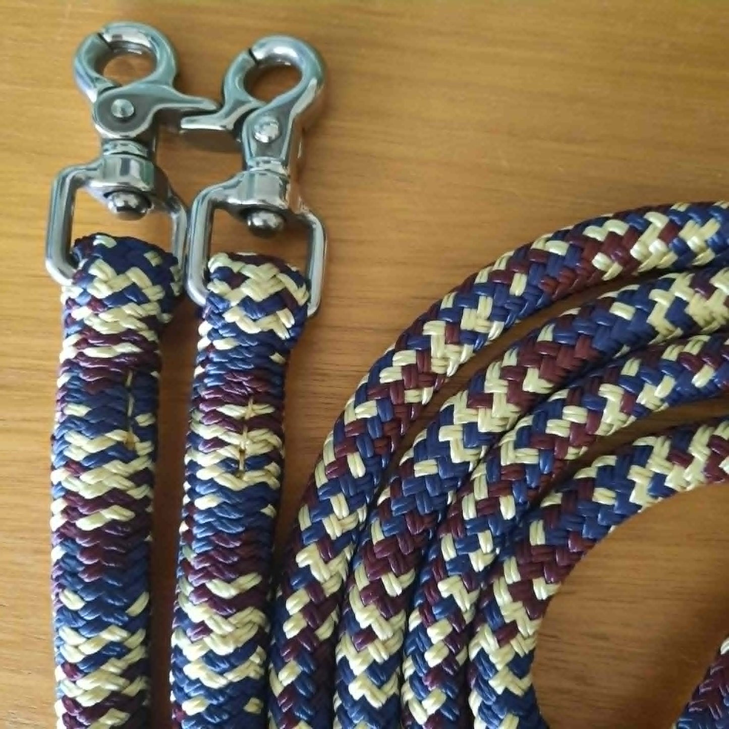 Joined Rope Reins with Clips