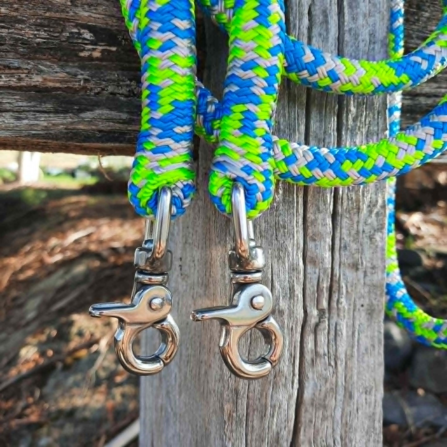 Joined Rope Reins with Clips