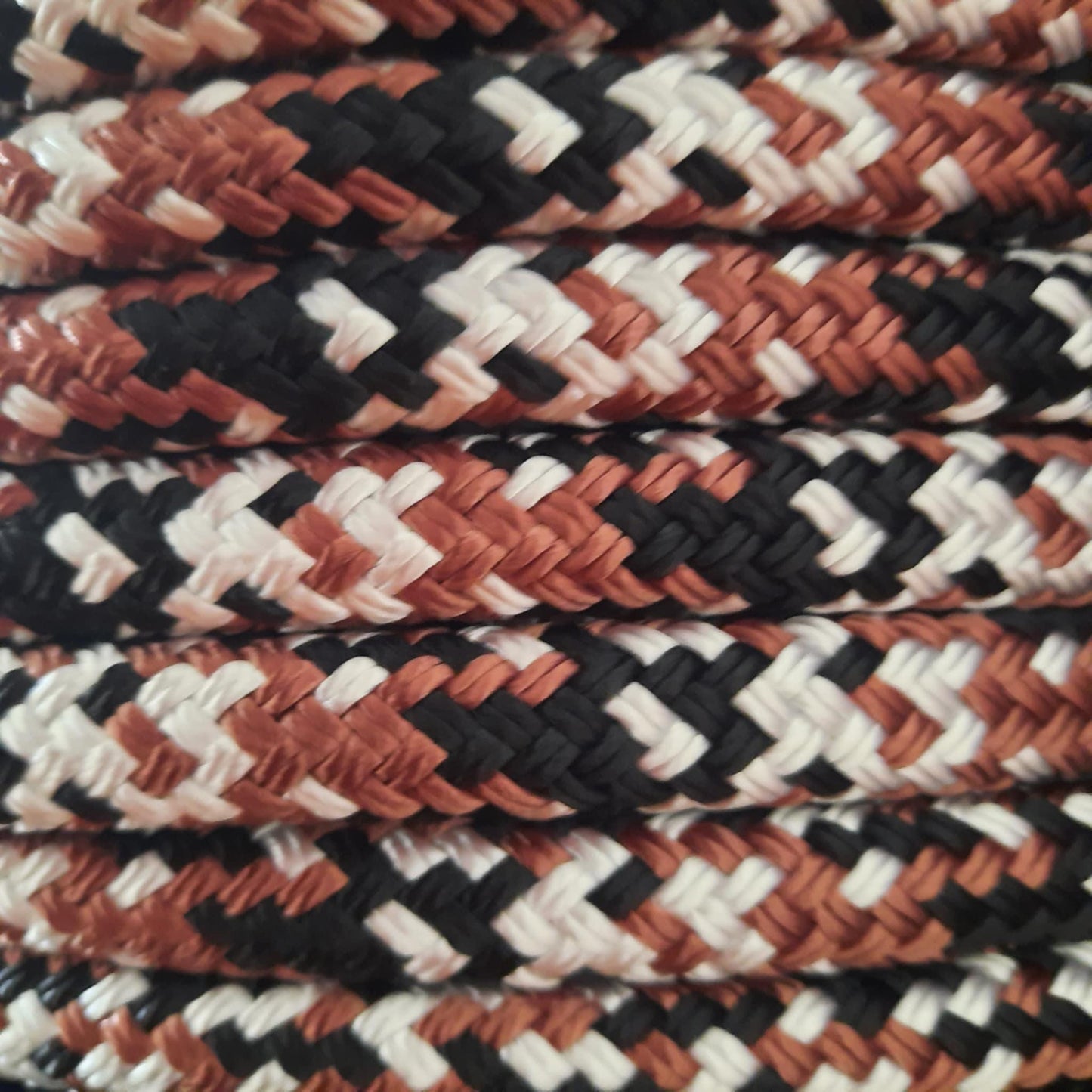 Earthen on Brown Headstall & 12ft Lead Combo